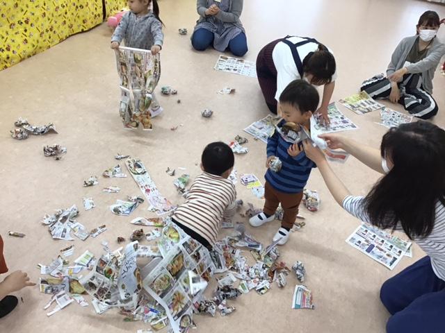 ５月１９日　なかよしクラブ（未就園児教室）「親子でリトミック」