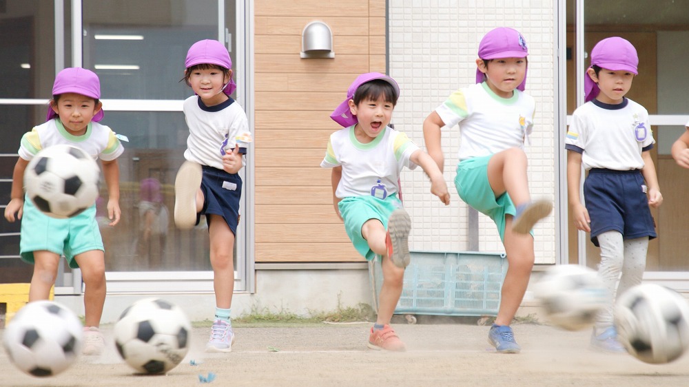 ④年長になったらサッカー教室