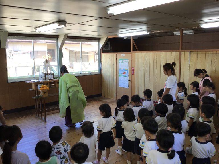 8月・旧園舎お別れ会