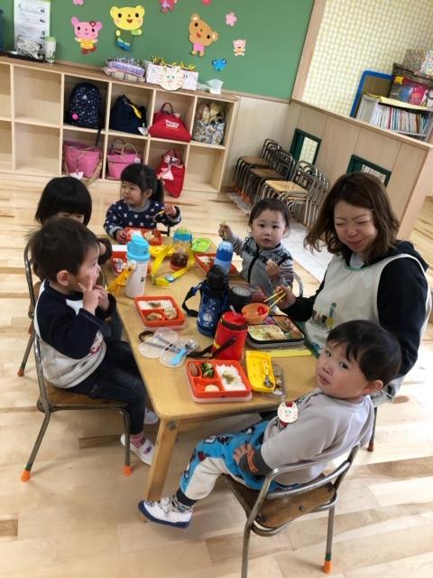 いちご組:みんな揃っていただきま〜す♪♪