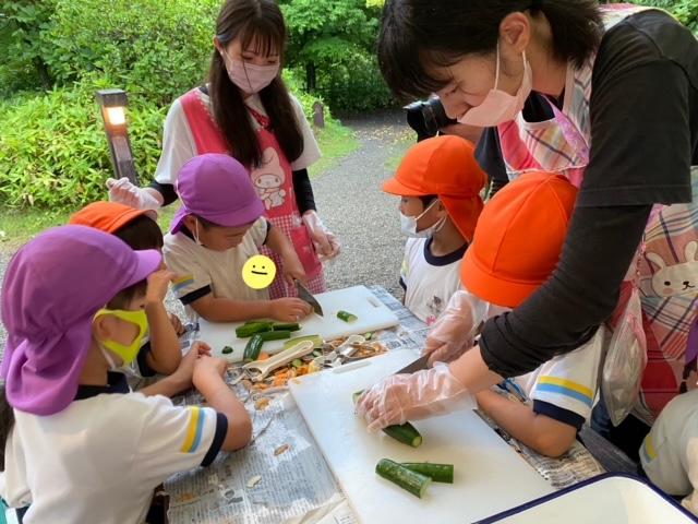 7月　年長デイキャンプ